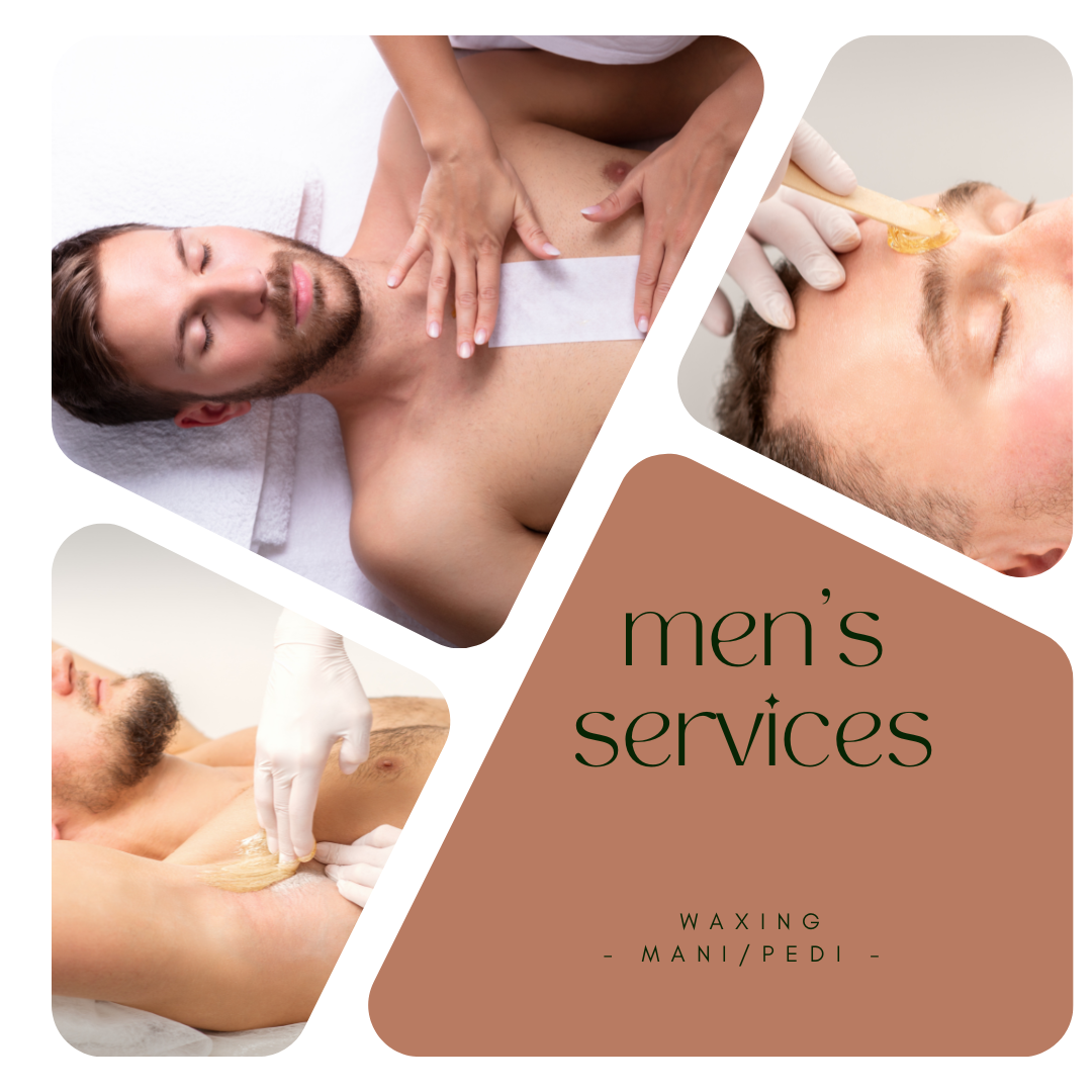 mens waxing, mens eyebrows mens arm waxing, mens leg waxing, mens chest waxing